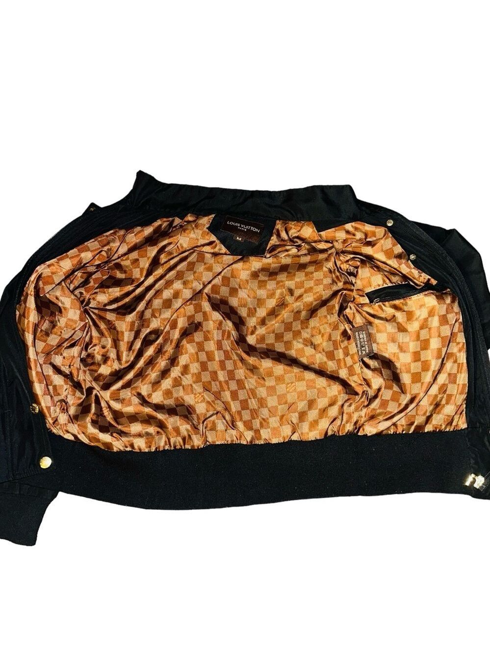 Louis Vuitton rare vintage women jacket SZ M - Picture 7 of 8